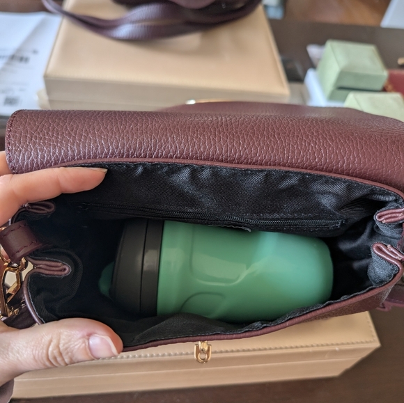 The Maddie Midi Port Leather Bag - Picture 7 of 7